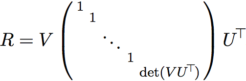 Least-Squares Rigid Motion Using SVD